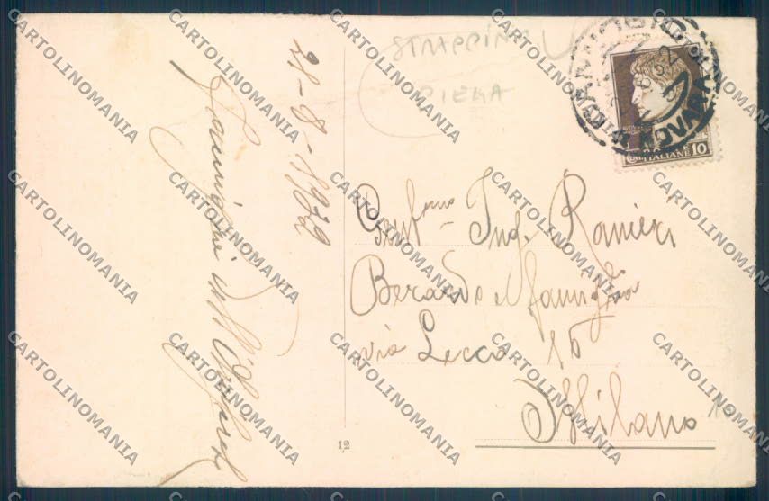 Verbania Cannobio STRAPPINO PIEGA cartolina ZQ8145 – retro