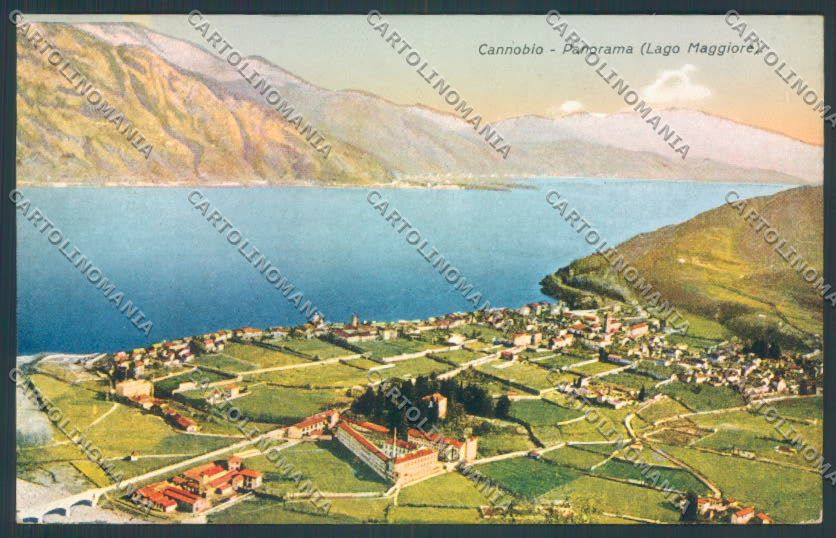 Verbania Cannobio cartolina ZQ8146 – fronte
