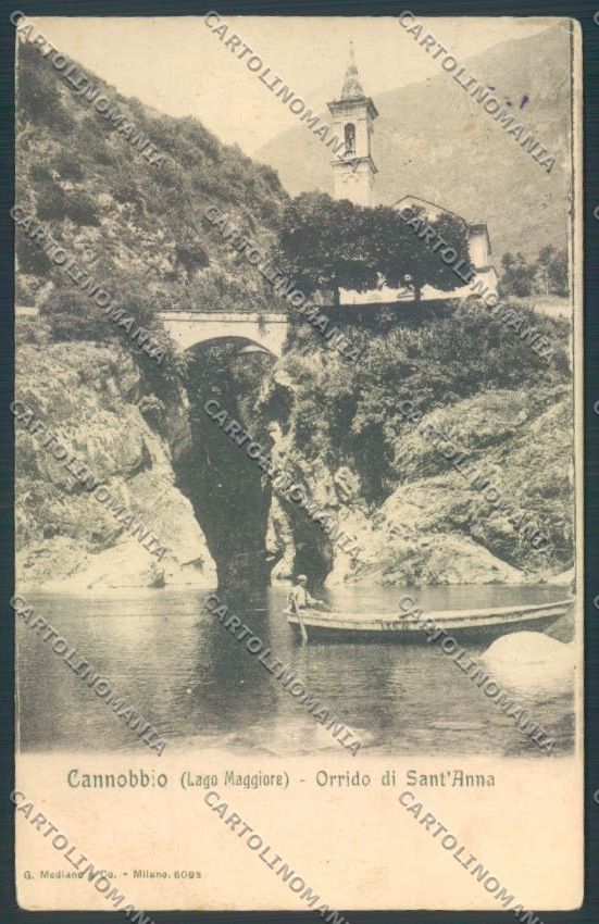 Verbania Cannobio Barca cartolina ZQ8149 – fronte