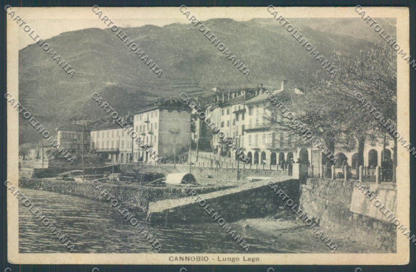 Verbania Cannobio cartolina ZQ8159 – fronte