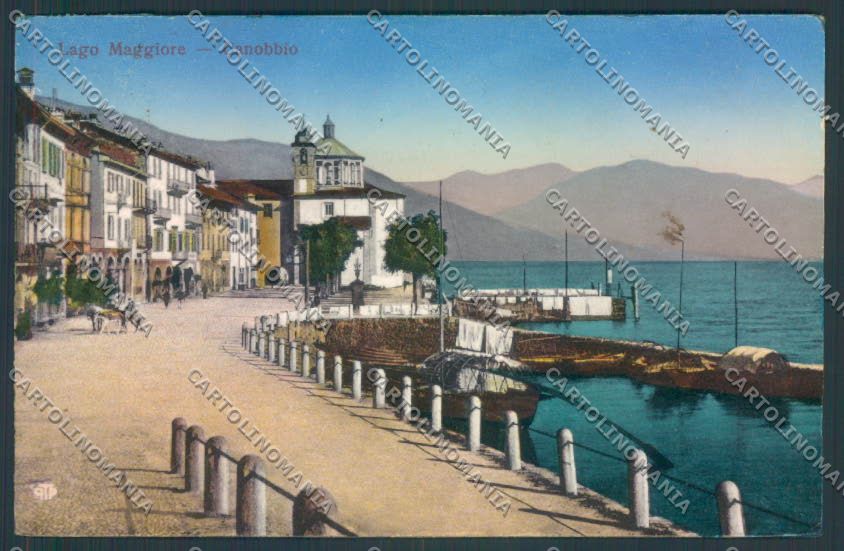 Verbania Cannobio cartolina ZQ8160 – fronte