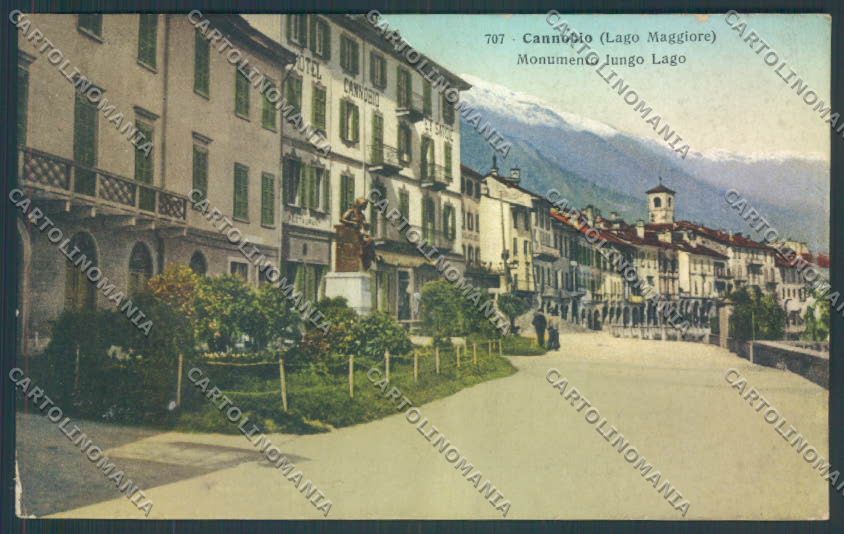 Verbania Cannobio cartolina ZQ8161 – fronte