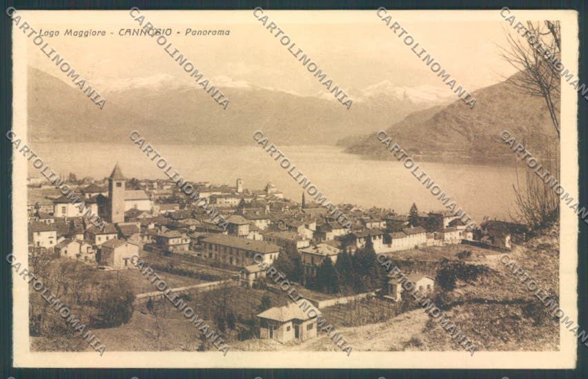 Verbania Cannobio cartolina ZQ8162 – fronte
