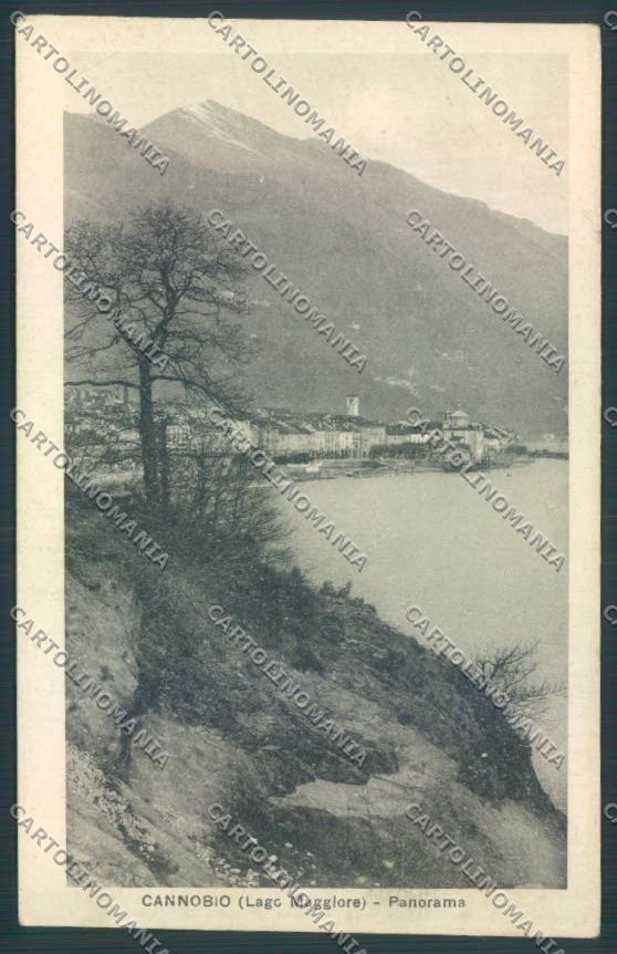 Verbania Cannobio cartolina ZQ8170 – fronte