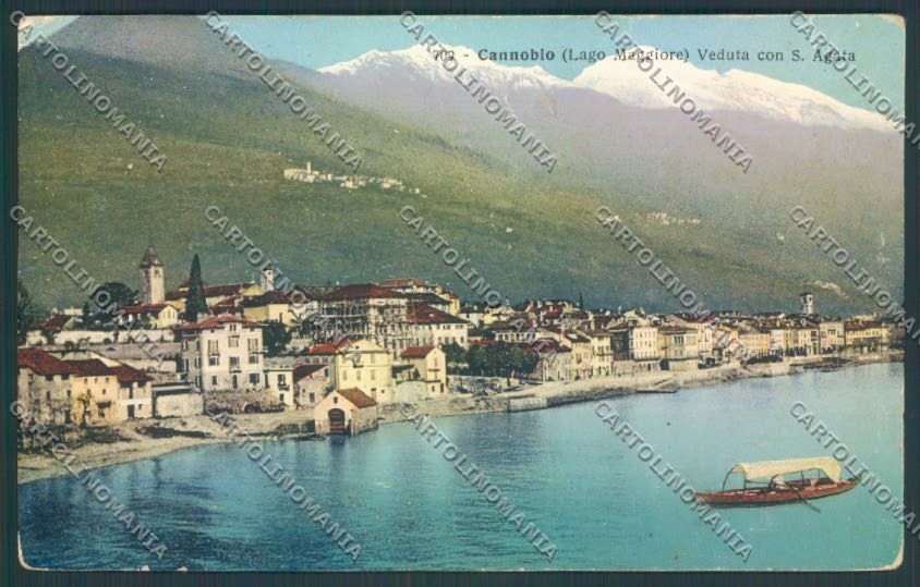 Verbania Cannobio cartolina ZQ8173 – fronte