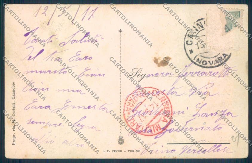 Verbania Cannobio cartolina ZQ8173 – retro