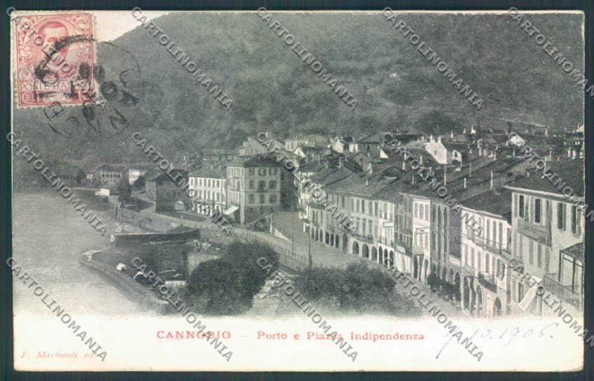 Verbania Cannobio cartolina ZQ8175 – fronte