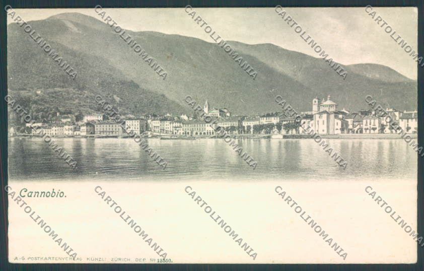 Verbania Cannobio cartolina ZQ8178 – fronte