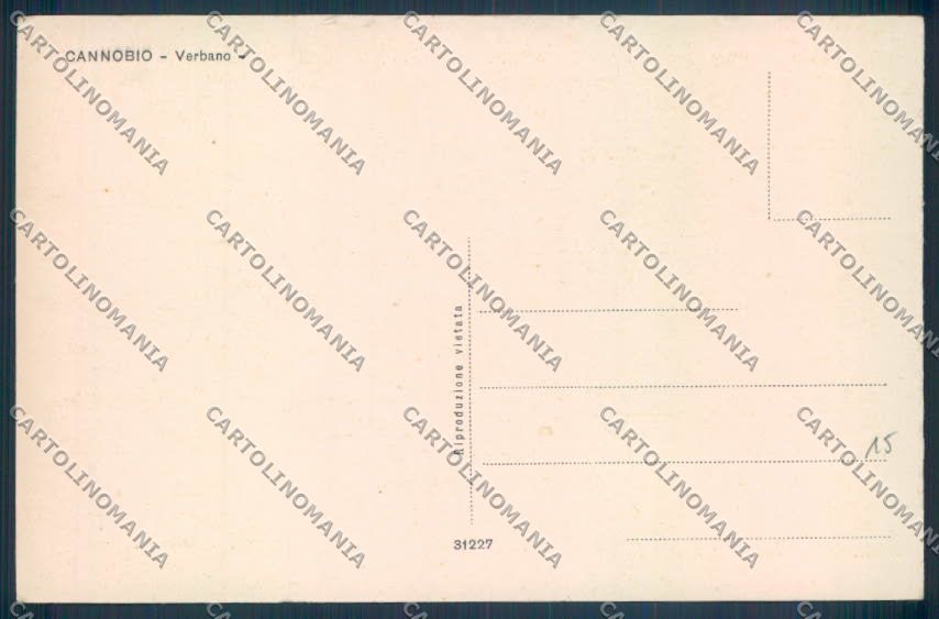 Verbania Cannobio cartolina ZQ8180 – retro