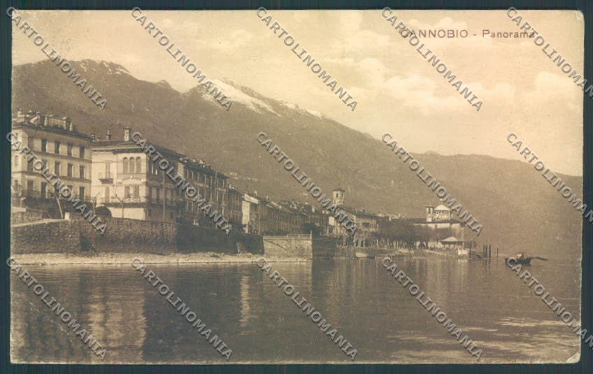 Verbania Cannobio PIEGHINE cartolina ZQ8181 – fronte