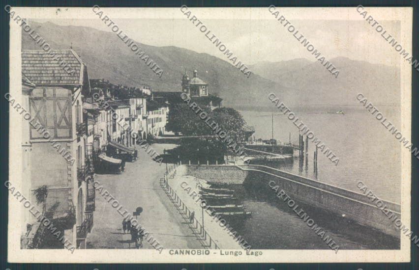 Verbania Cannobio cartolina ZQ8183 – fronte