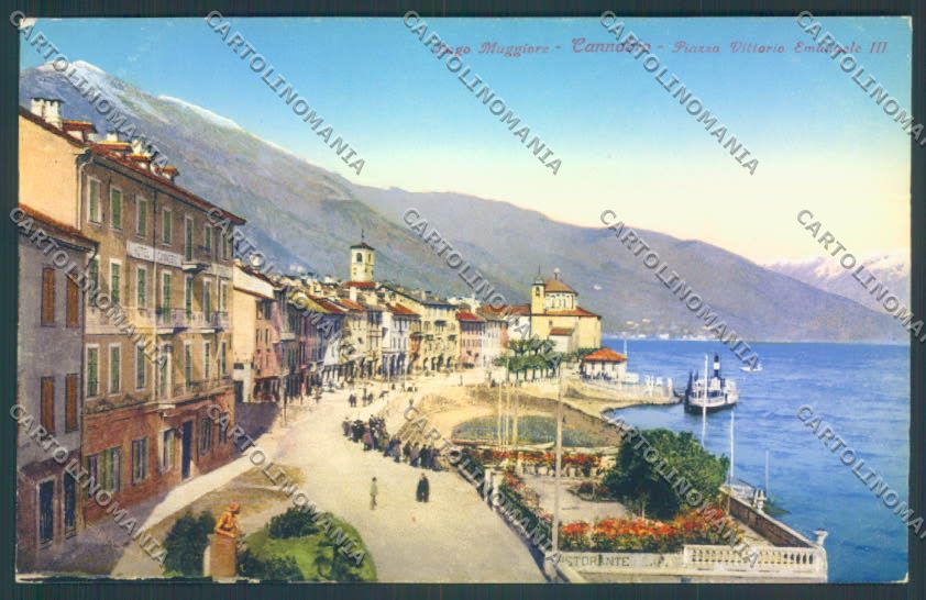 Verbania Cannobio cartolina ZQ8185 – fronte