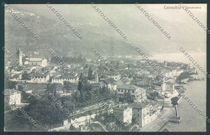 Verbania Cannobio cartolina ZQ8191 – fronte