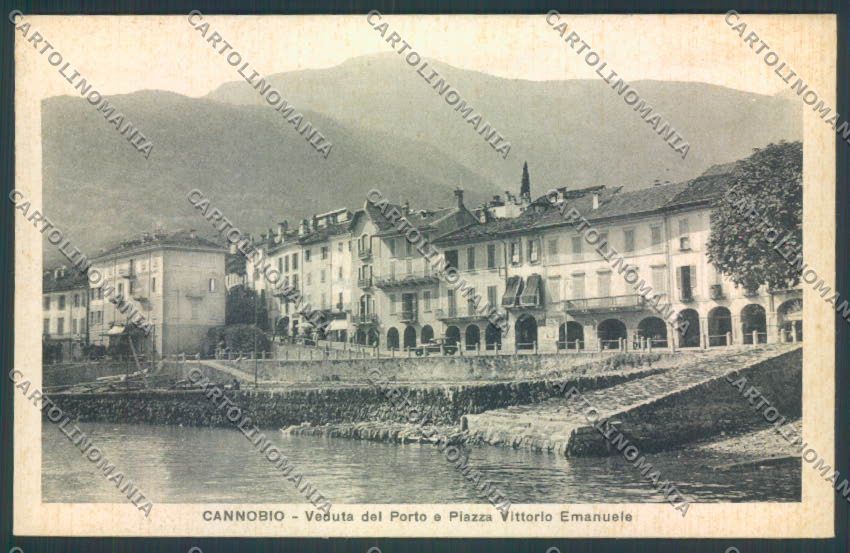 Verbania Cannobio cartolina ZQ8196 – fronte