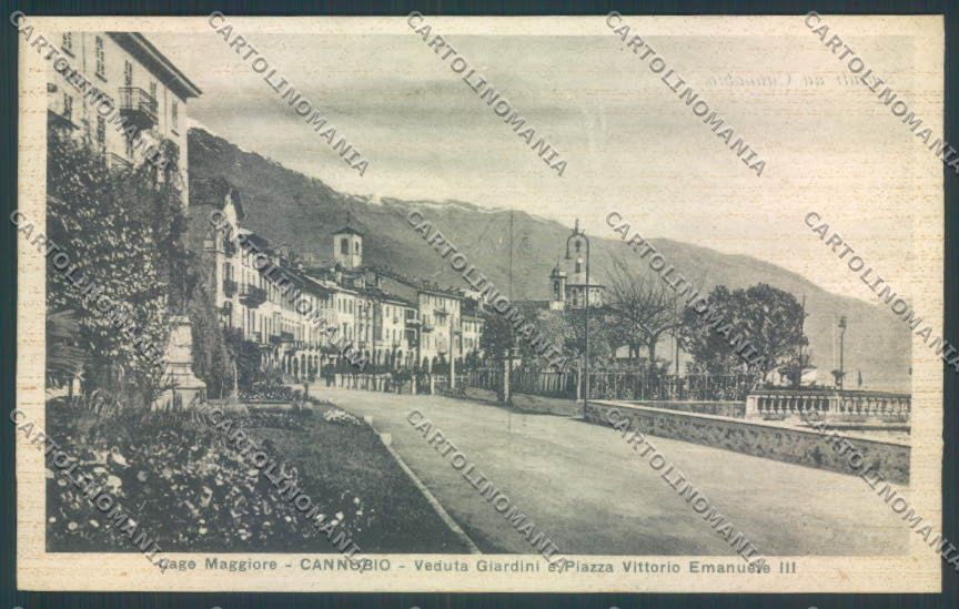 Verbania Cannobio cartolina ZQ8197 – fronte