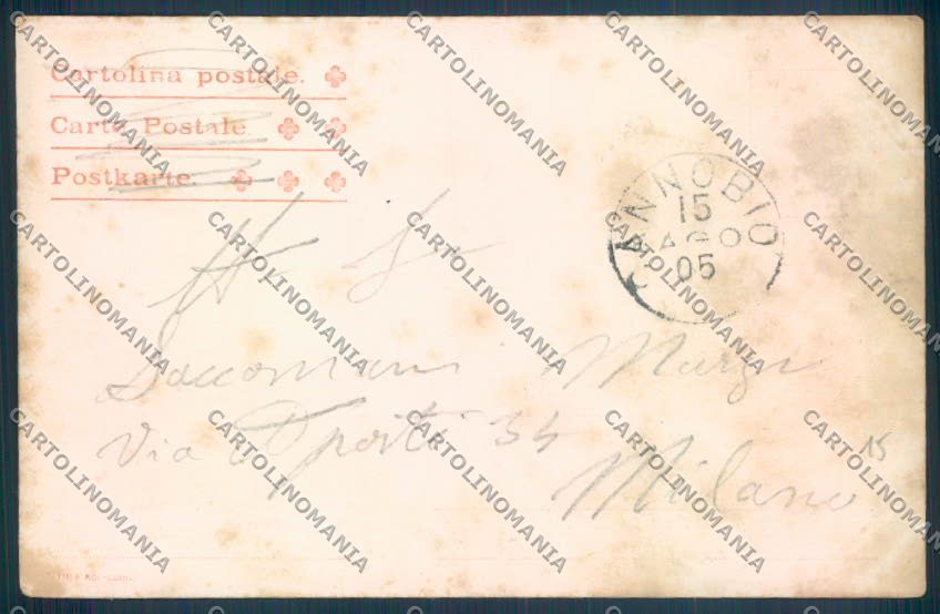 Verbania Cannobio cartolina ZQ8201 – retro