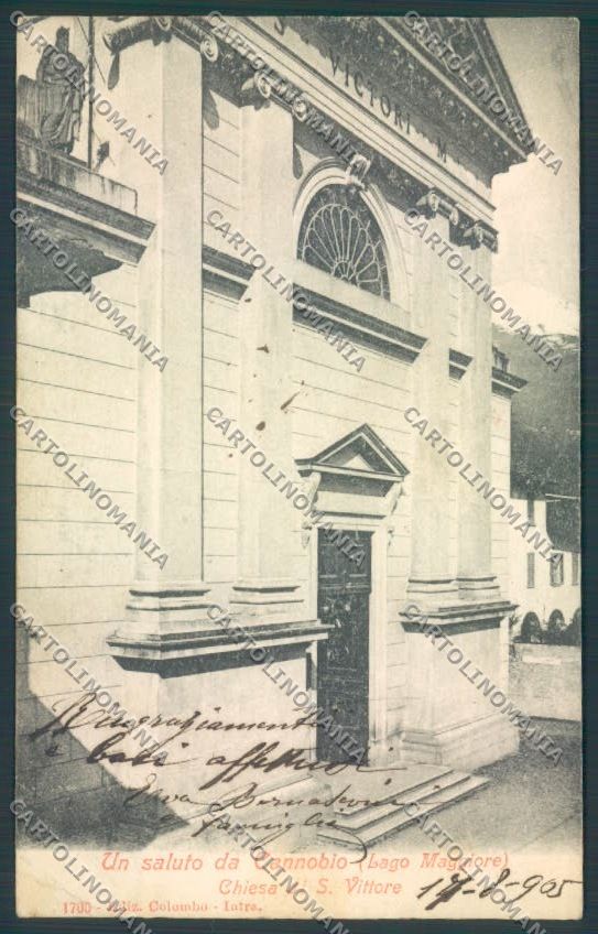 Verbania Cannobio PIEGHINA cartolina ZQ8202 – fronte