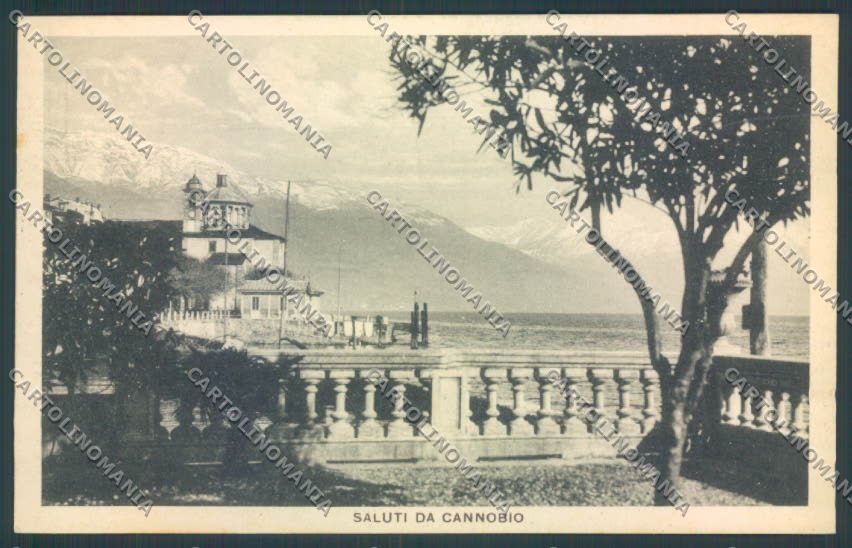 Verbania Cannobio cartolina ZQ8204 – fronte