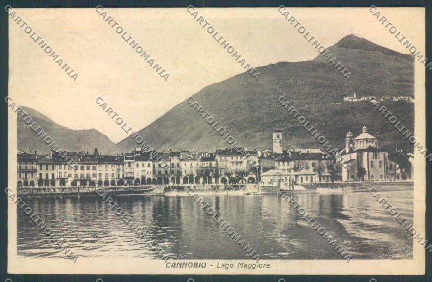Verbania Cannobio cartolina ZQ8206 – fronte