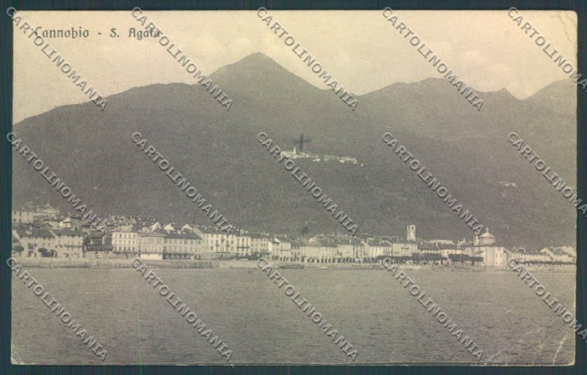 Verbania Cannobio PIEGHINE cartolina ZQ8207 – fronte