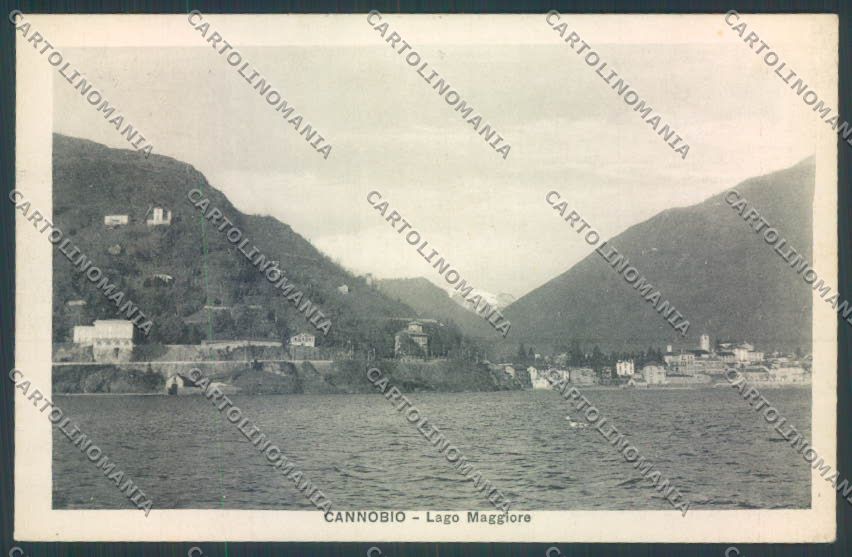 Verbania Cannobio cartolina ZQ8211 – fronte