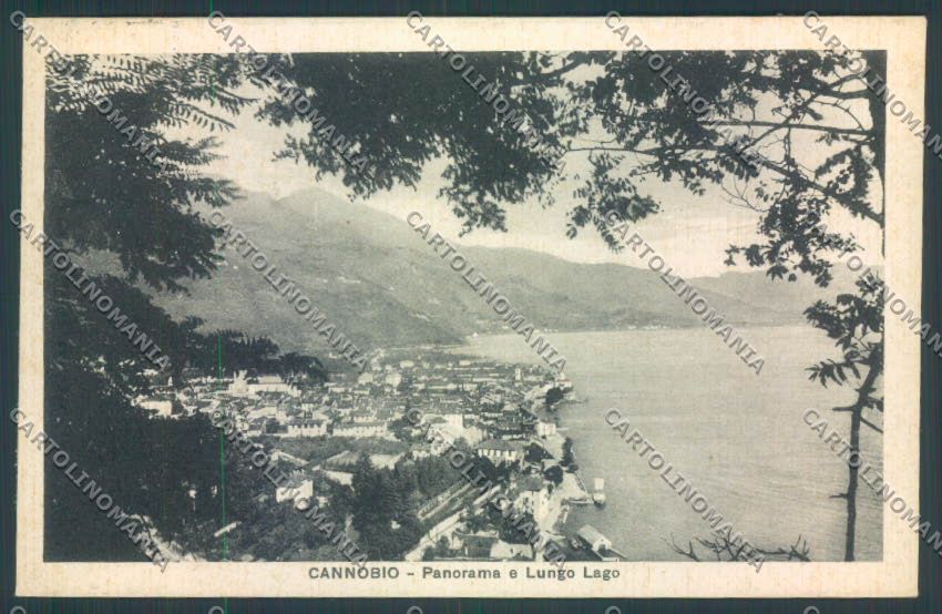 Verbania Cannobio cartolina ZQ8214 – fronte