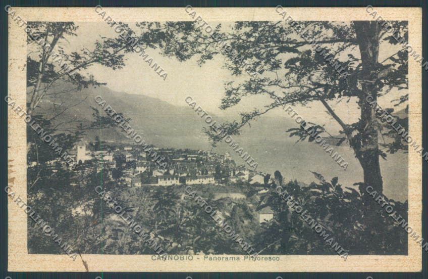 Verbania Cannobio cartolina ZQ8215 – fronte