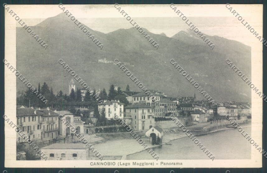 Verbania Cannobio cartolina ZQ8217 – fronte
