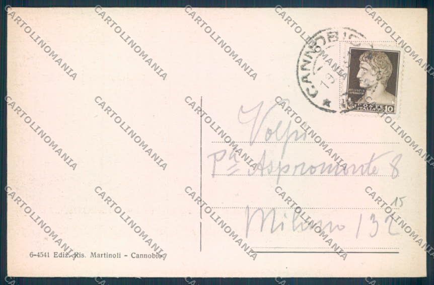 Verbania Cannobio cartolina ZQ8217 – retro