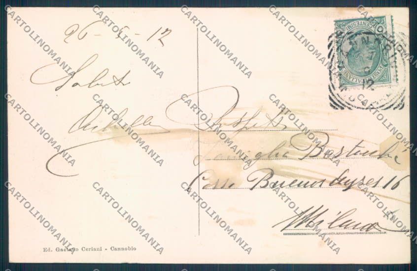 Verbania Cannobio cartolina ZQ8219 – retro