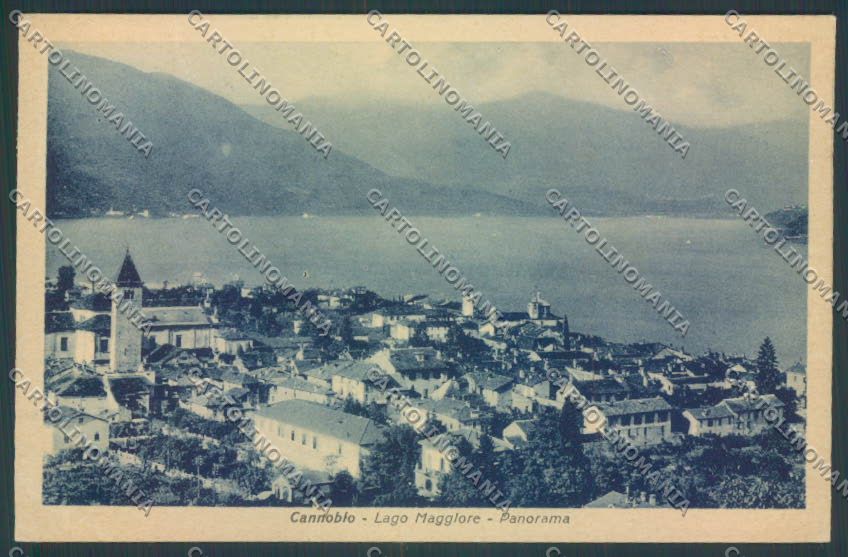 Verbania Cannobio Barca PIEGHINE cartolina ZQ8224 – fronte