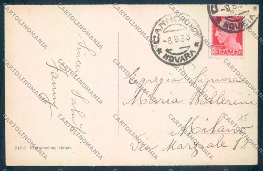 Verbania Cannobio cartolina ZQ8226 – retro