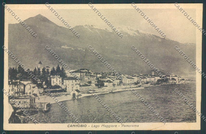 Verbania Cannobio TAGLIO cartolina ZQ8227 – fronte