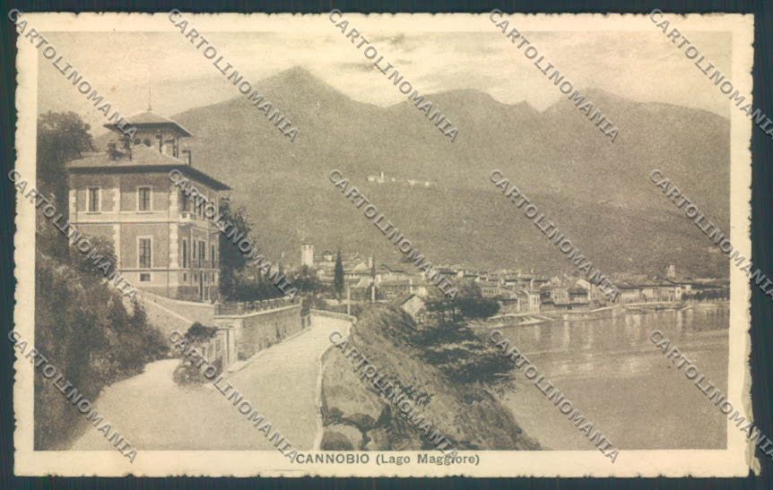 Verbania Cannobio cartolina ZQ8228 – fronte