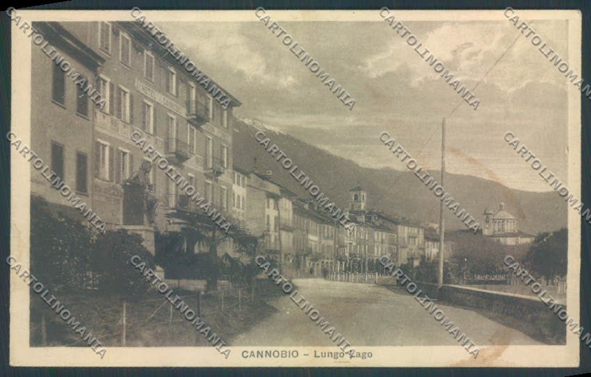 Verbania Cannobio cartolina ZQ8229 – fronte
