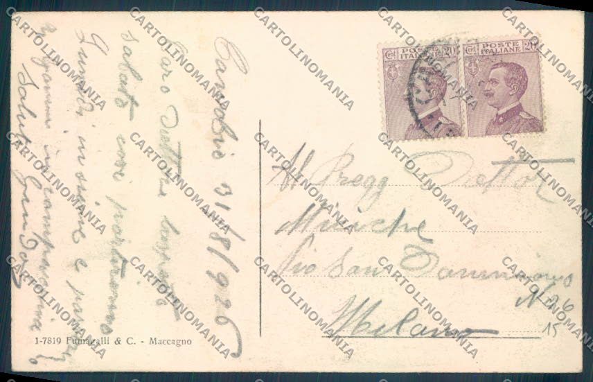 Verbania Cannobio cartolina ZQ8229 – retro