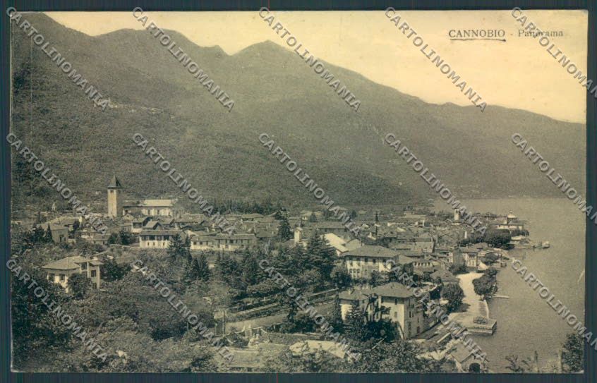 Verbania Cannobio STRAPPINO cartolina ZQ8235 – fronte