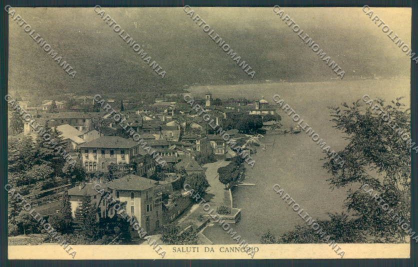 Verbania Cannobio cartolina ZQ8236 – fronte