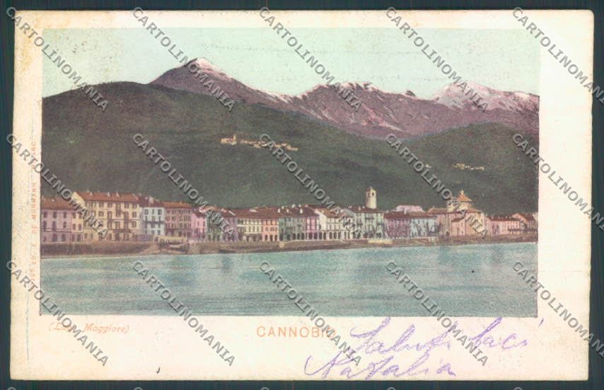 Verbania Cannobio cartolina ZQ8238 – fronte