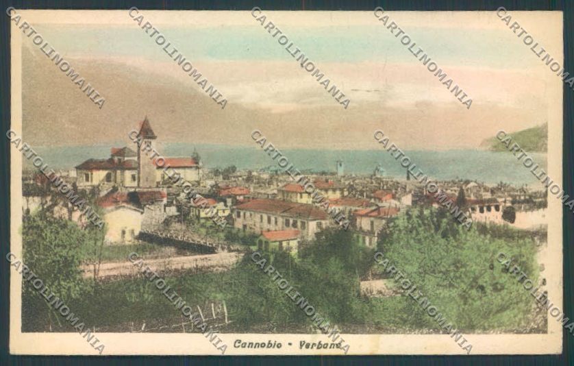 Verbania Cannobio cartolina ZQ8239 – fronte