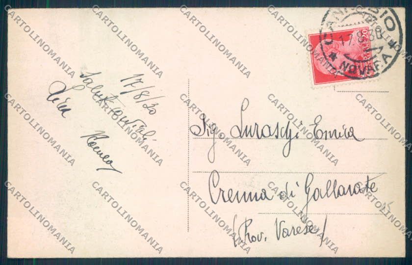 Verbania Cannobio cartolina ZQ8239 – retro