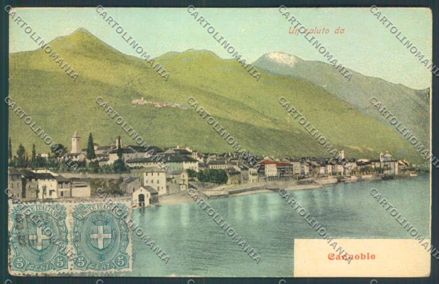 Verbania Cannobio cartolina ZQ8242 – fronte