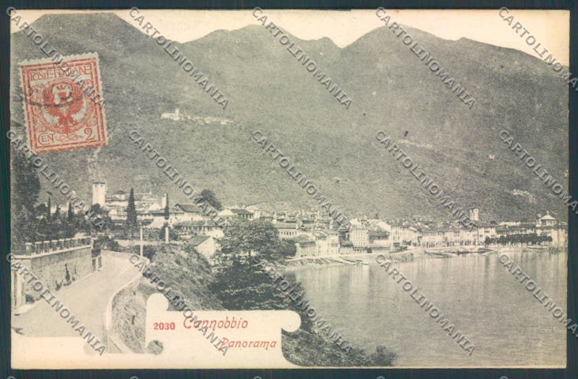 Verbania Cannobio cartolina ZQ8247 – fronte