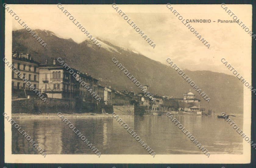 Verbania Cannobio cartolina ZQ8249 – fronte