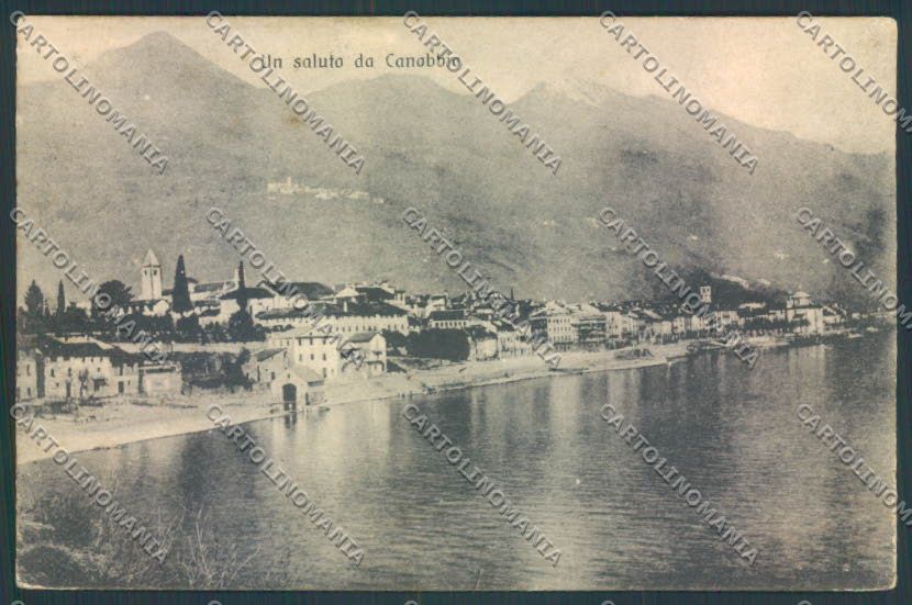 Verbania Cannobio cartolina ZQ8250 – fronte