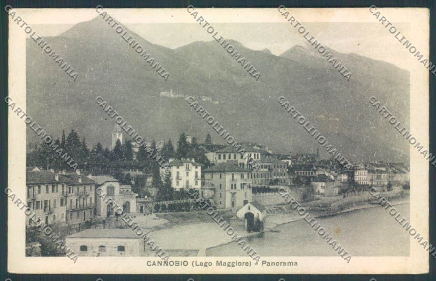 Verbania Cannobio cartolina ZQ8252 – fronte
