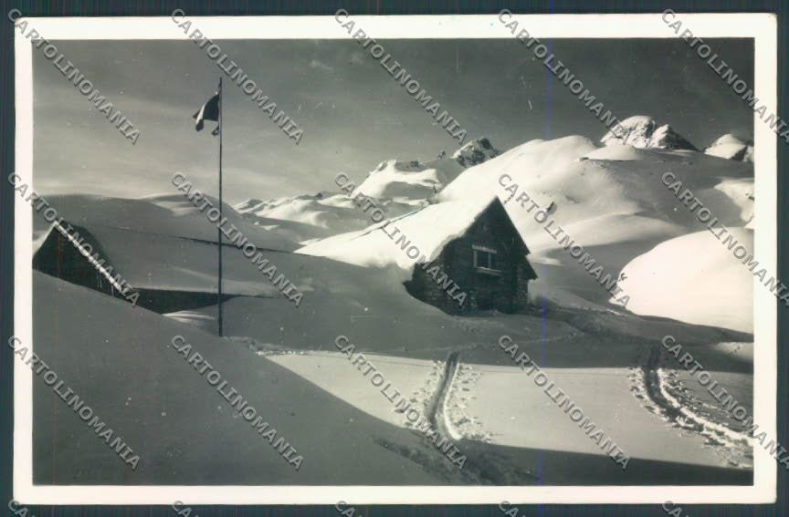 Verbania Formazza Nevicata Rifugio Maria Luisa Foto cartolina ZQ8266 – fronte
