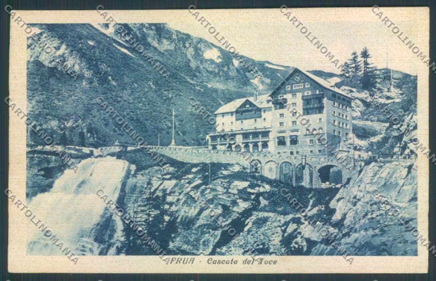 Verbania Formazza Cascata COLLA cartolina ZQ8274 – fronte