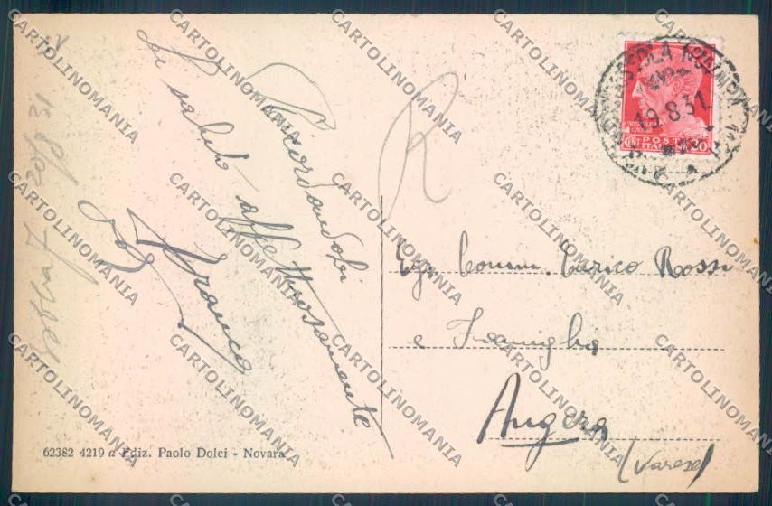 Verbania Formazza Cascata cartolina ZQ8276 – retro