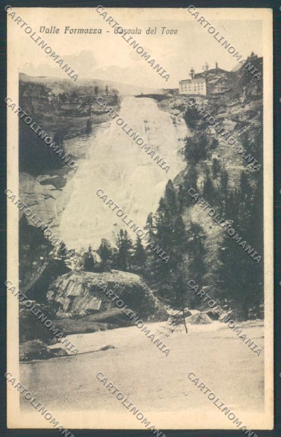 Verbania Formazza Cascata cartolina ZQ8277 – fronte